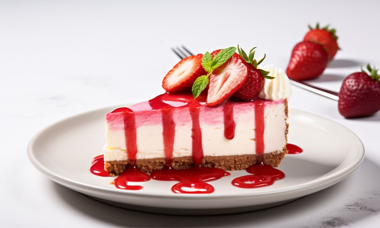 Cheesecake alle fragole