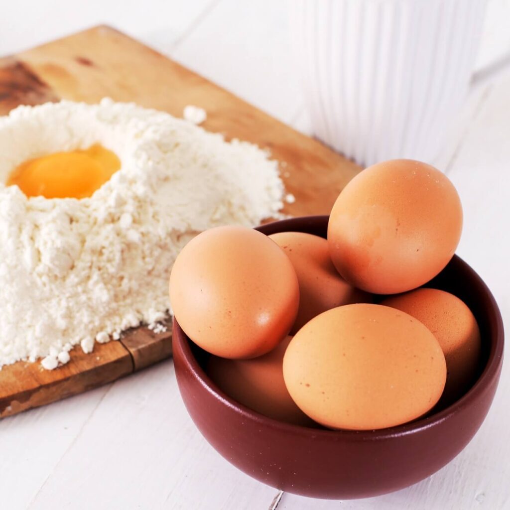 Uova e farina