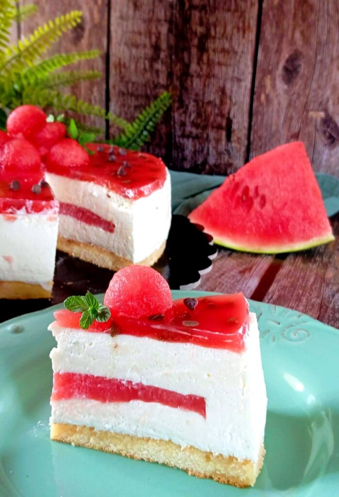 Cheesecake all’anguria