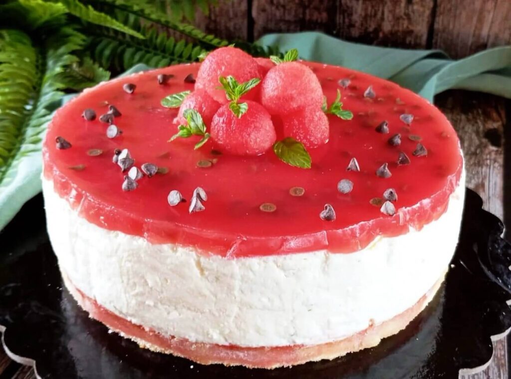 Cheesecake all’anguria