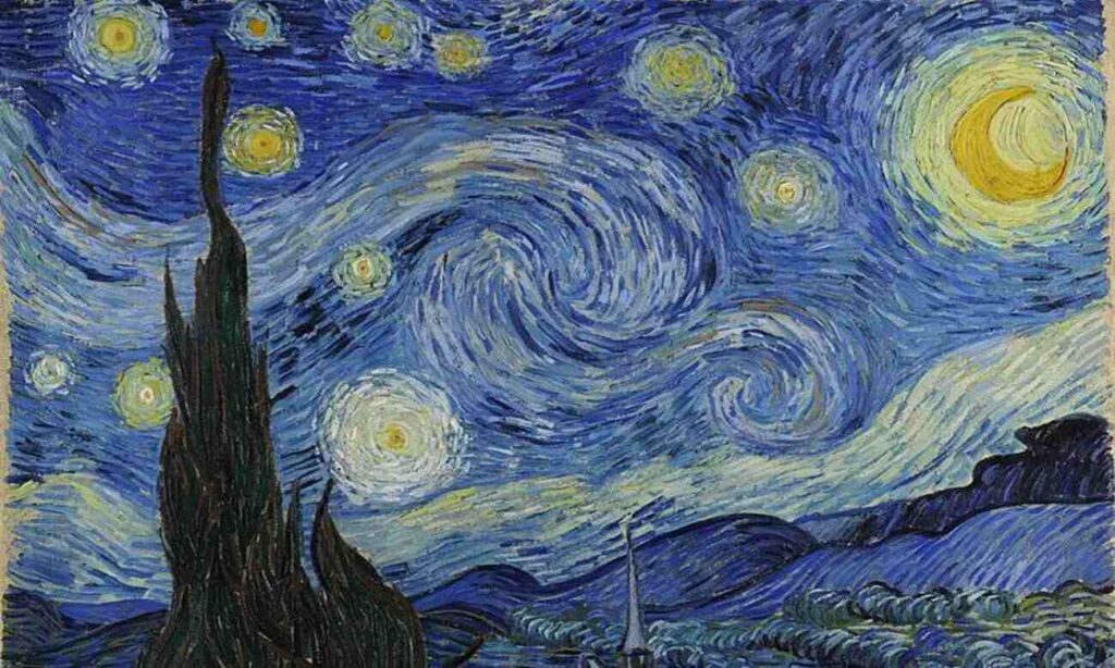 La notte stellata di Van Gogh
