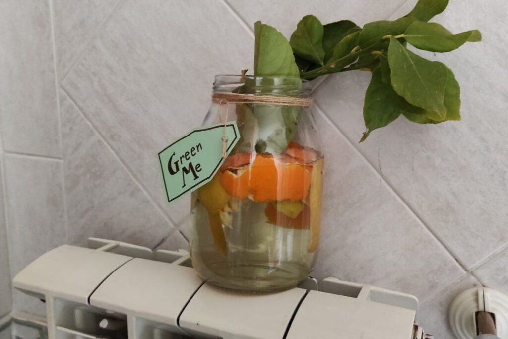 Il profumatore dei termosifoni con la buccia di arancia è perfetto per i vostri ambienti