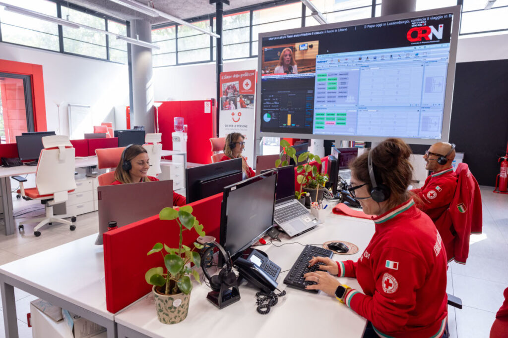 Ci sono sempre operatori pronti ad aiutare le persone che hanno bisogno del Pronto Soccorso