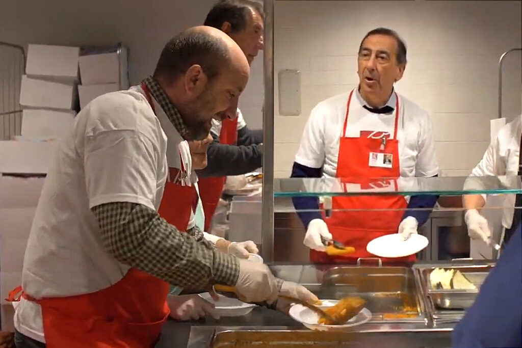 Molte persone note offrono il loro tempo per aiutare le persone sole e indigenti