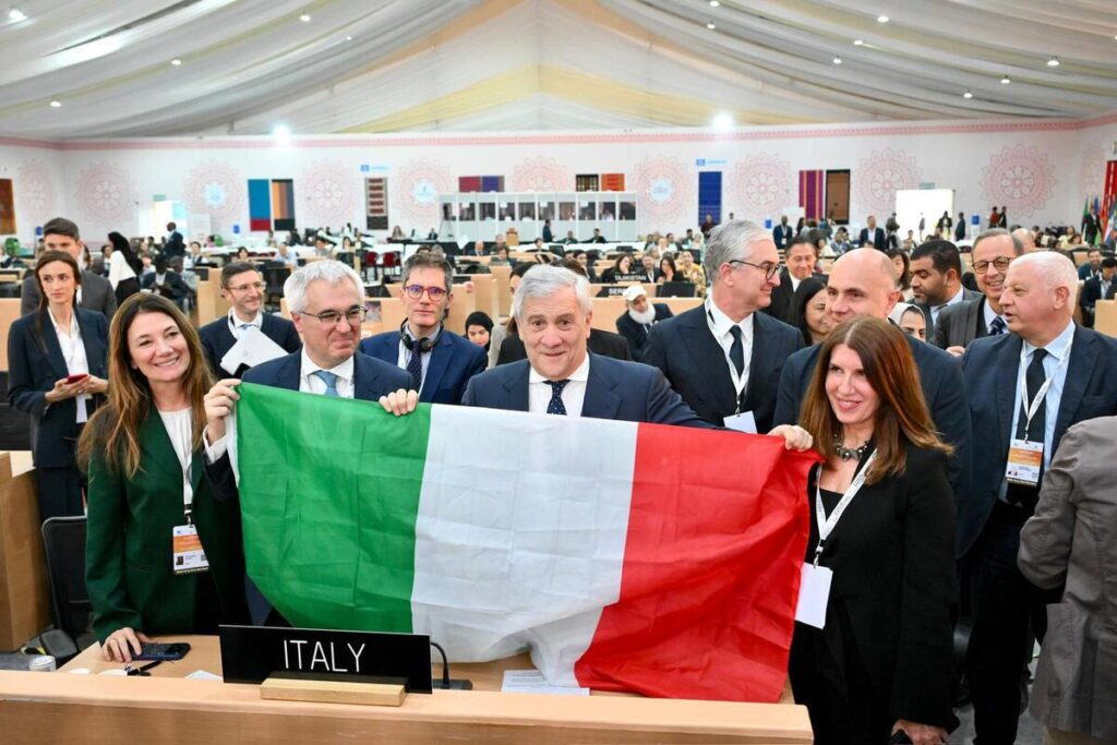 Il Ministro Tajani era presente a New Delhi alla premiazione della Cucina Italiana da parte dell'UNESCO
