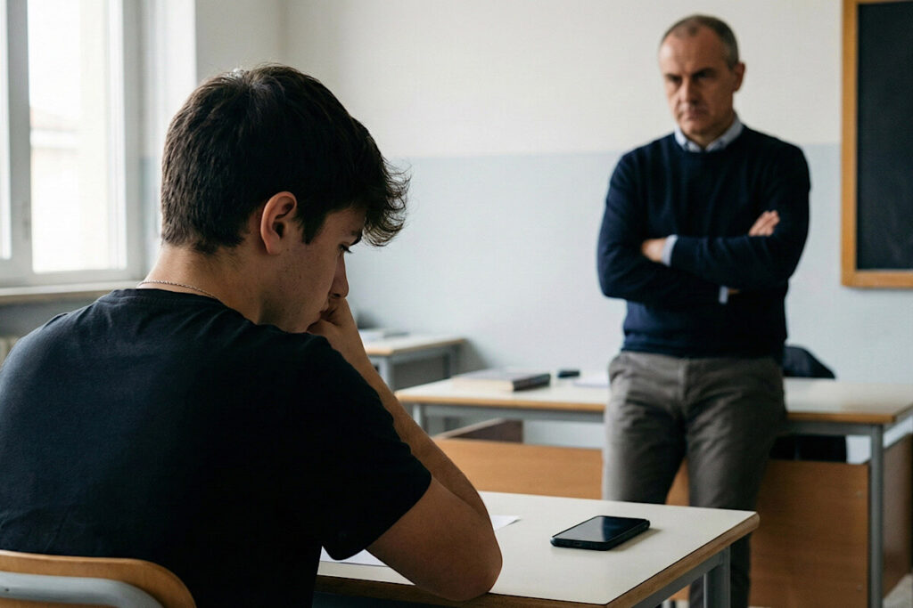 Abuso di potere a scuola