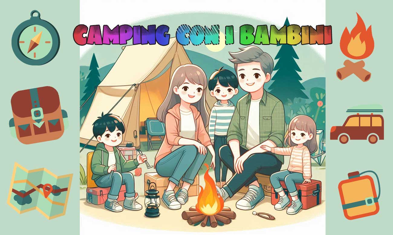 camping con i bambini