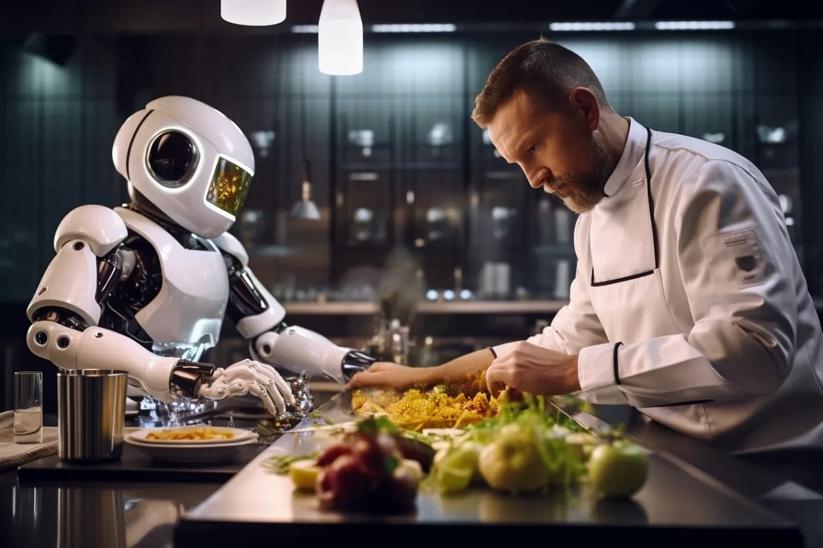 cucina in TV con l'AI cover
