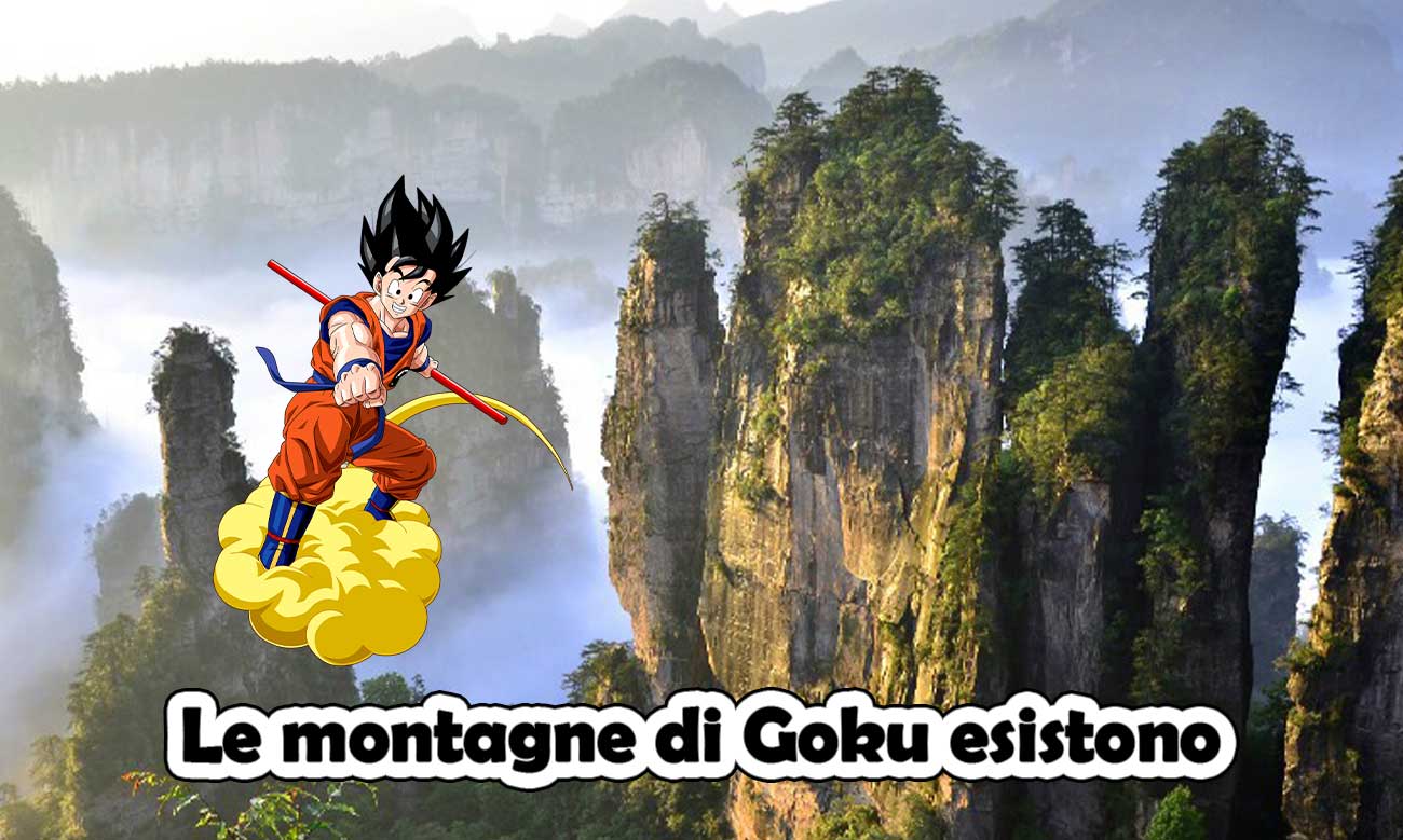 montagne di goku