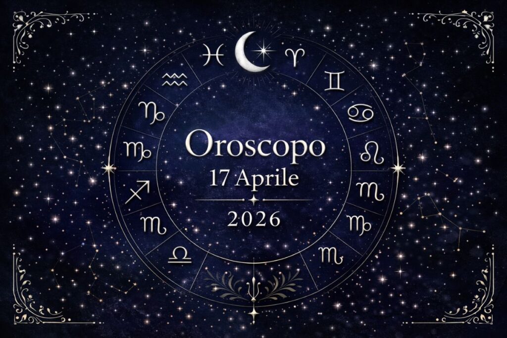 Oroscopo del 17 Aprile 2026
