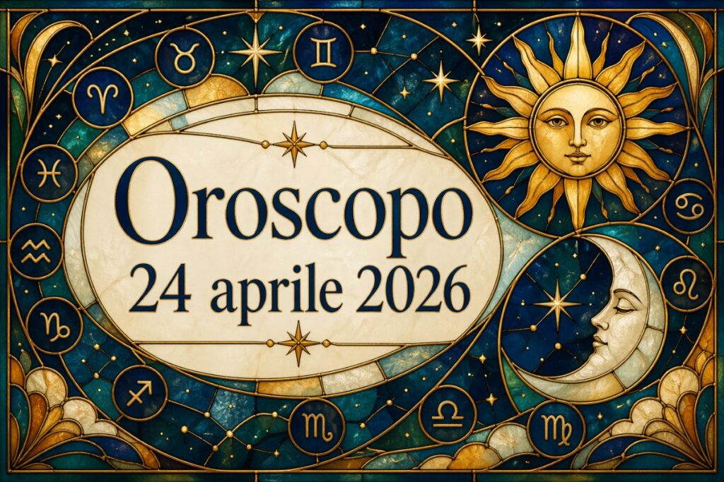 Oroscopo del 24 Aprile 2026