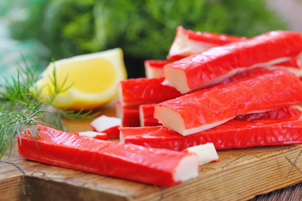 Si è anche ritirata dal commercio una confezione di surimi.