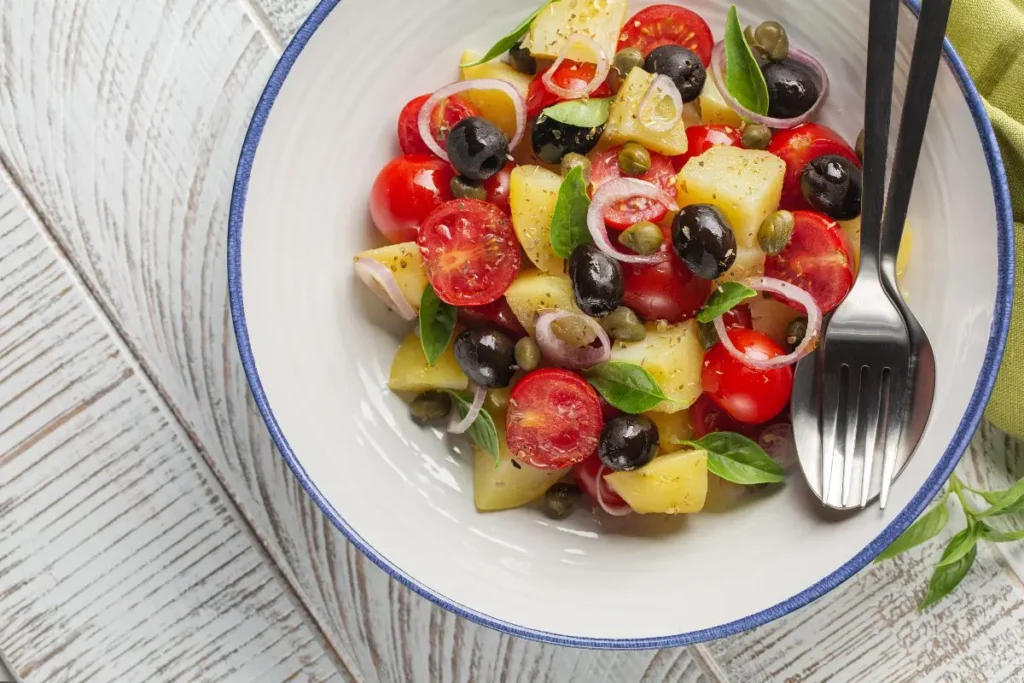 La classica insalata originaria di Pantelleria