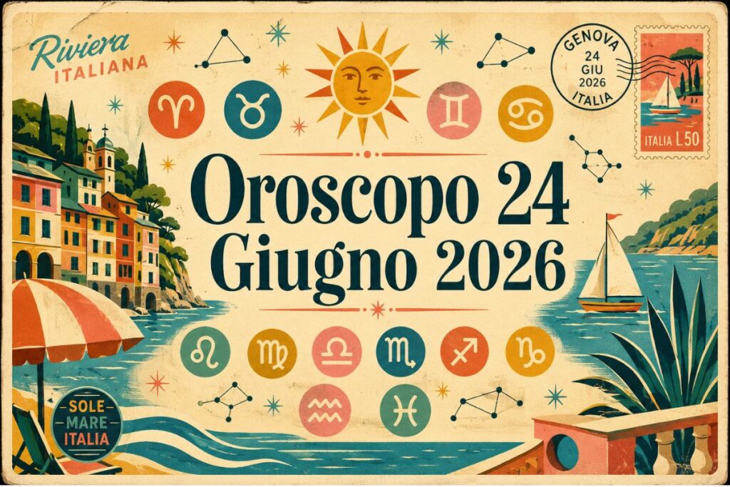 Oroscopo 24 Giugno