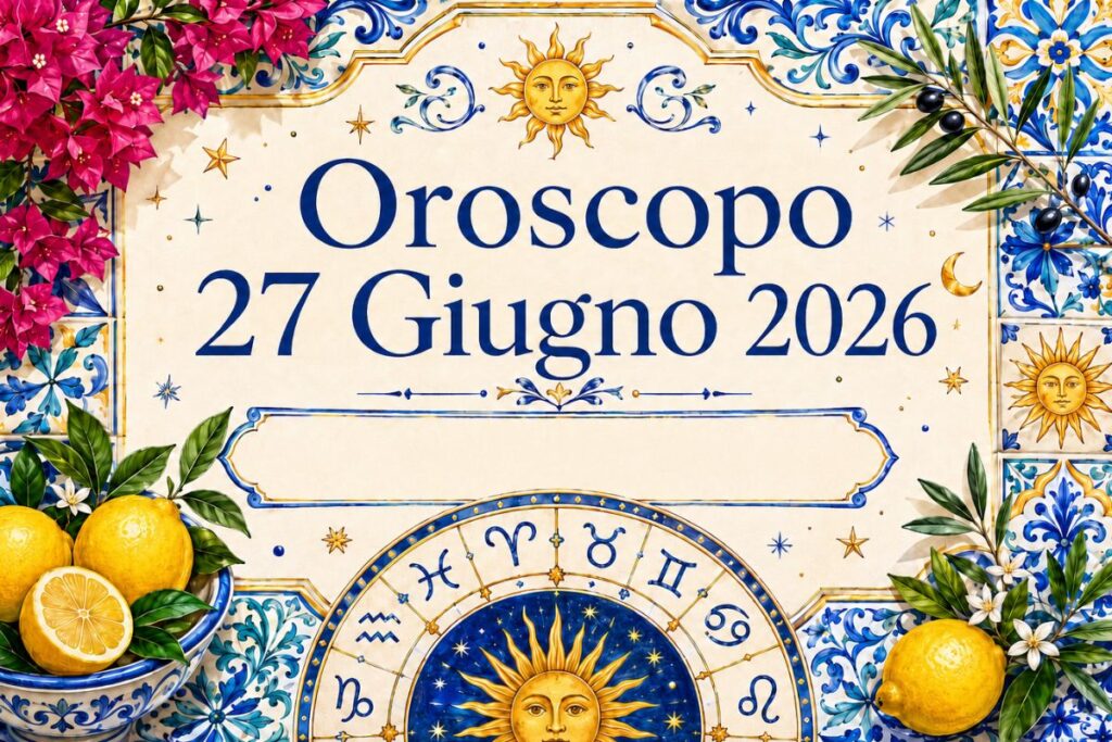 Oroscopo 27 Giugno