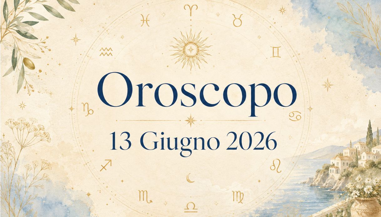 Oroscopo del 13 Giugno