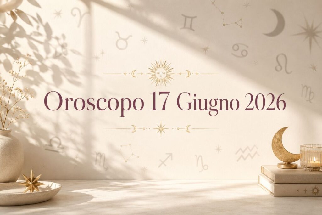 Oroscopo del 17 Giugno