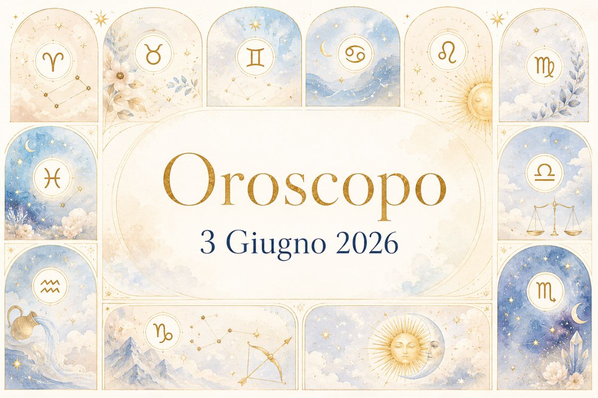 Oroscopo del 3 Giugno 2026